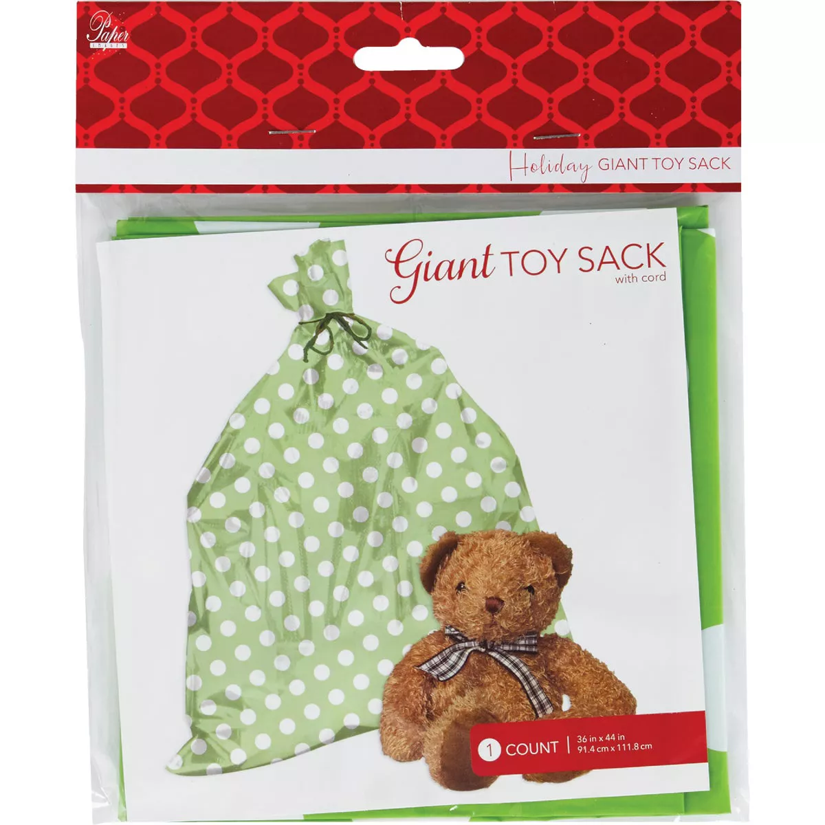 Paper Images Giant Plastic Toy/Gift Sack - photo 3