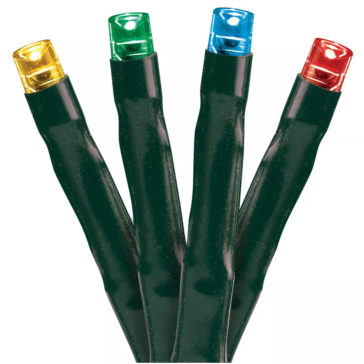 Holiday Wonderland Multi 768-Bulb LED Cluster Light Set with Dark Green Wire - photo 3