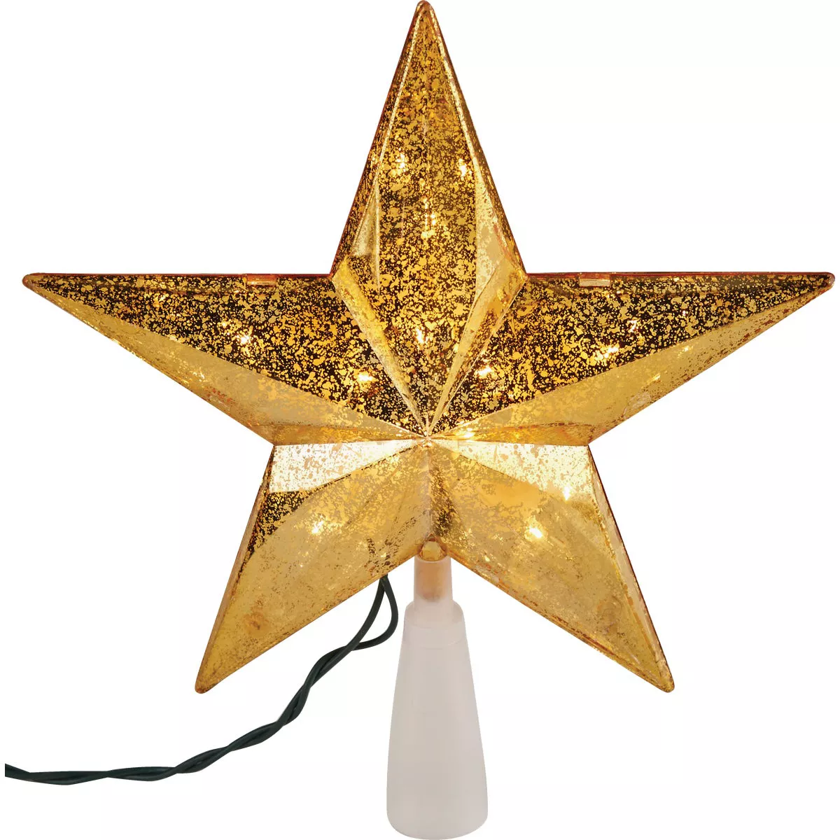 J Hofert Gold 9 In. Star Christmas Tree Topper - photo 2