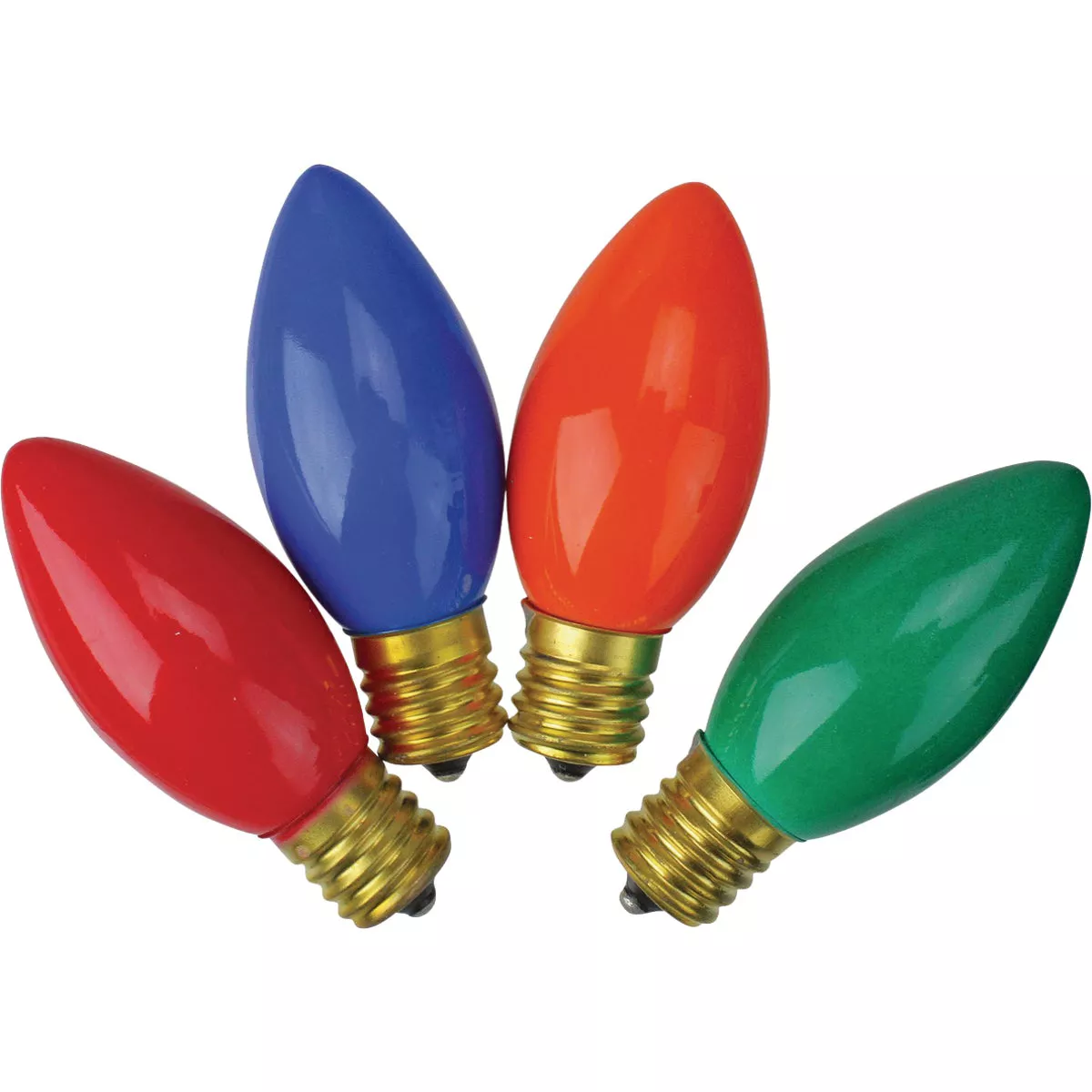Home Impressions C9 Multi Ceramic 125V Replacement Light Bulb (4-Pack)
