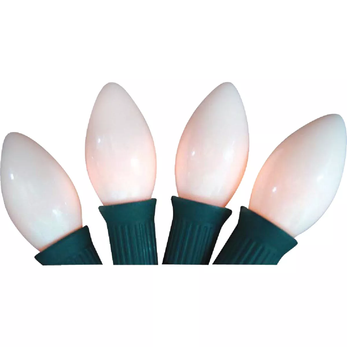 Home Impressions C9 White Ceramic 125V Replacement Light Bulb (4-Pack)
