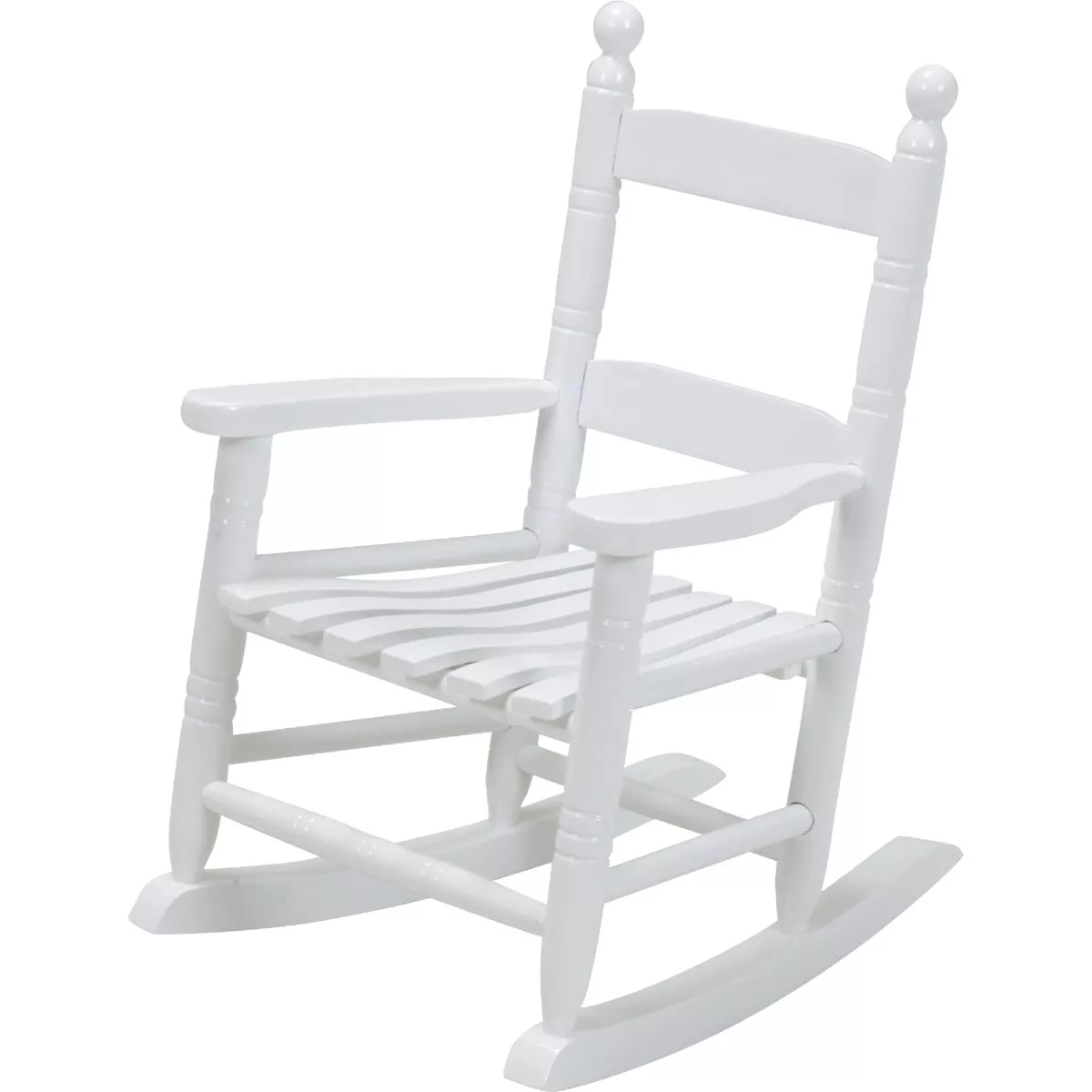 Knollwood White Wood Child Rocking Chair - photo 4