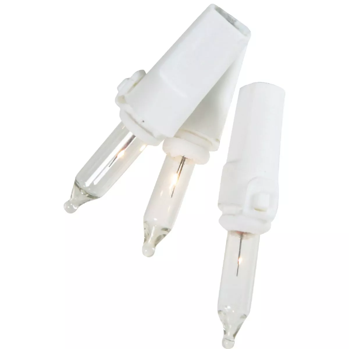 J Hofert Clear 150-Bulb Heavy-Duty Mini Incandescent Icicle Light Set with White Wire - photo 2