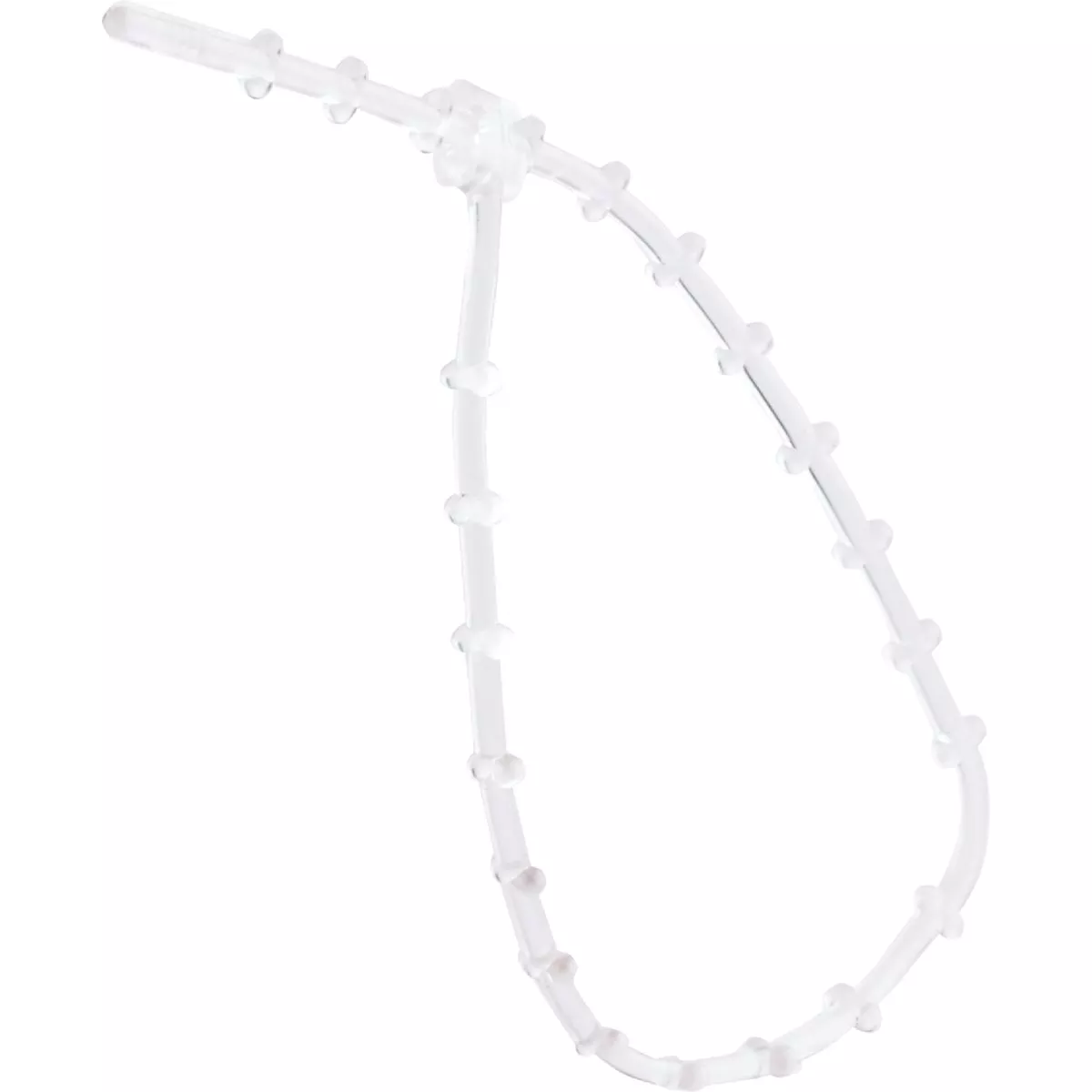 Adams 12 In. Clear Plastic Garland Tie (10-Pack) - photo 3
