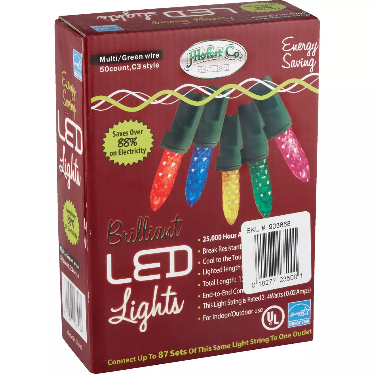 J Hofert Multi 50-Bulb C3 LED Light Set - photo 2