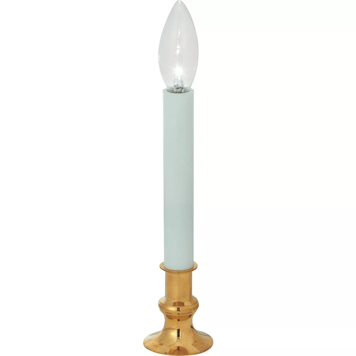 J Hofert Brass Incandescent Electric Candle with Sensor - photo 2