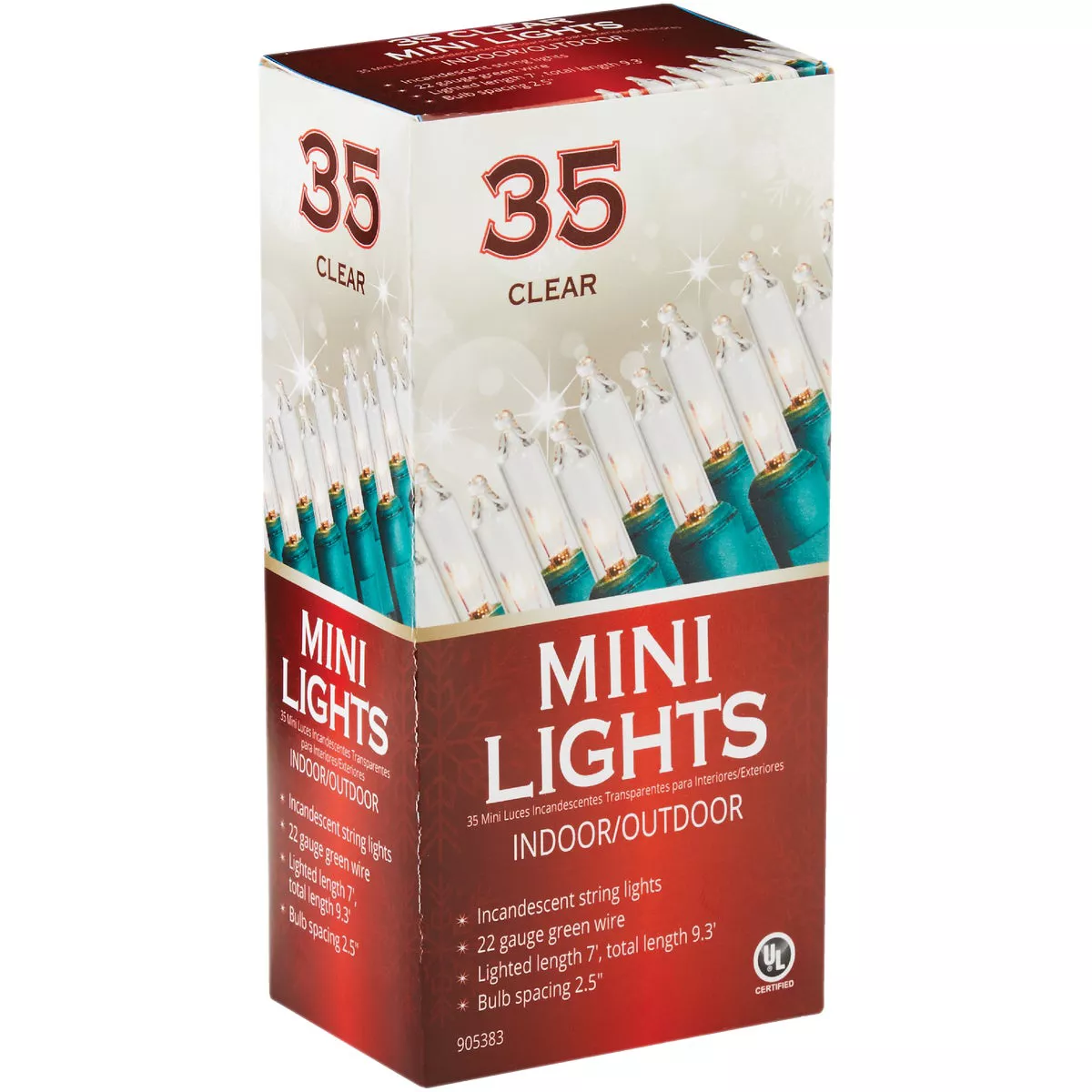 Clear 35-Bulb Mini Incandescent Light Set - photo 2
