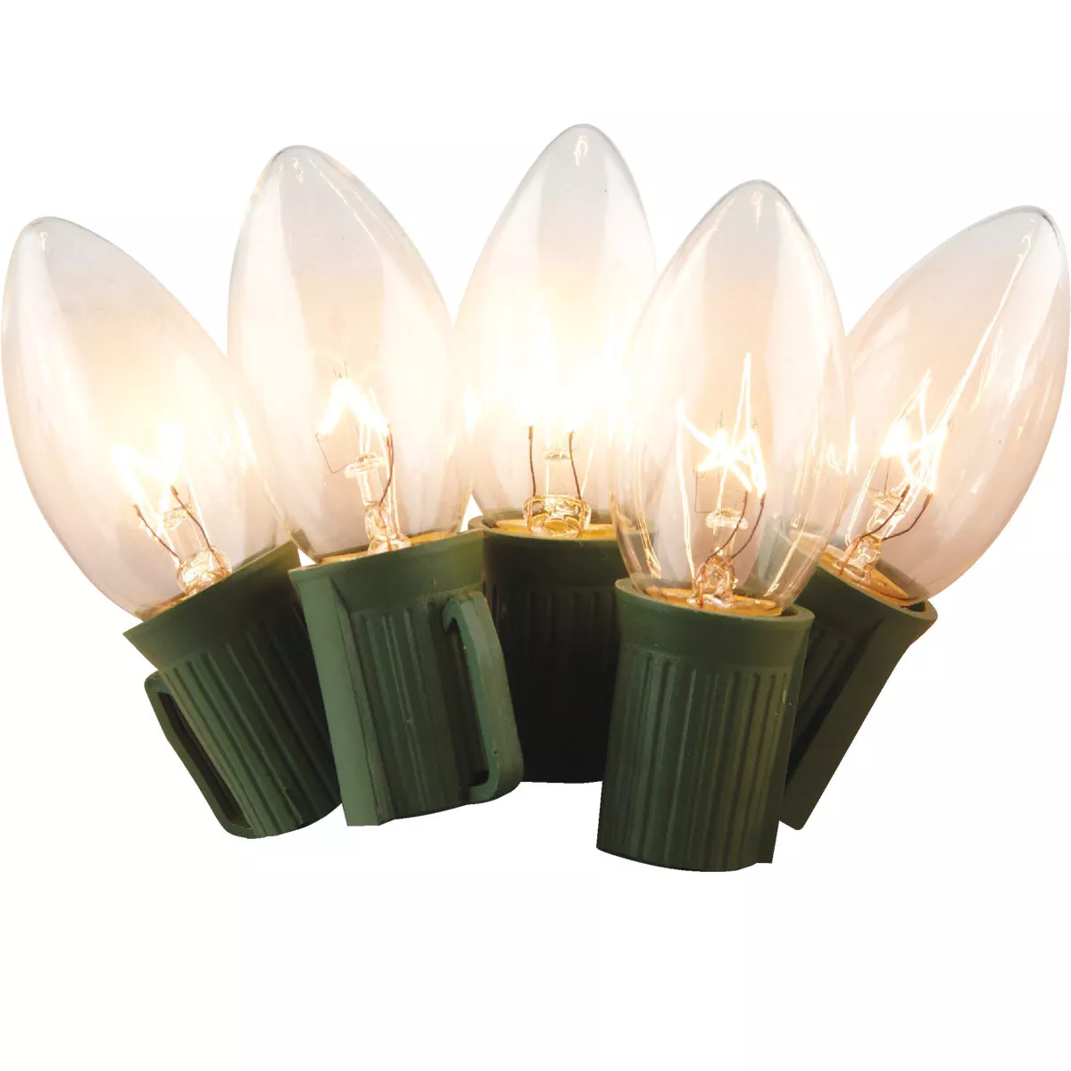 Home Impressions Clear 25-Bulb C9 Incandescent Light Set