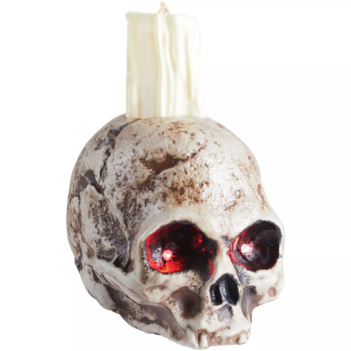 LED Skull Candle