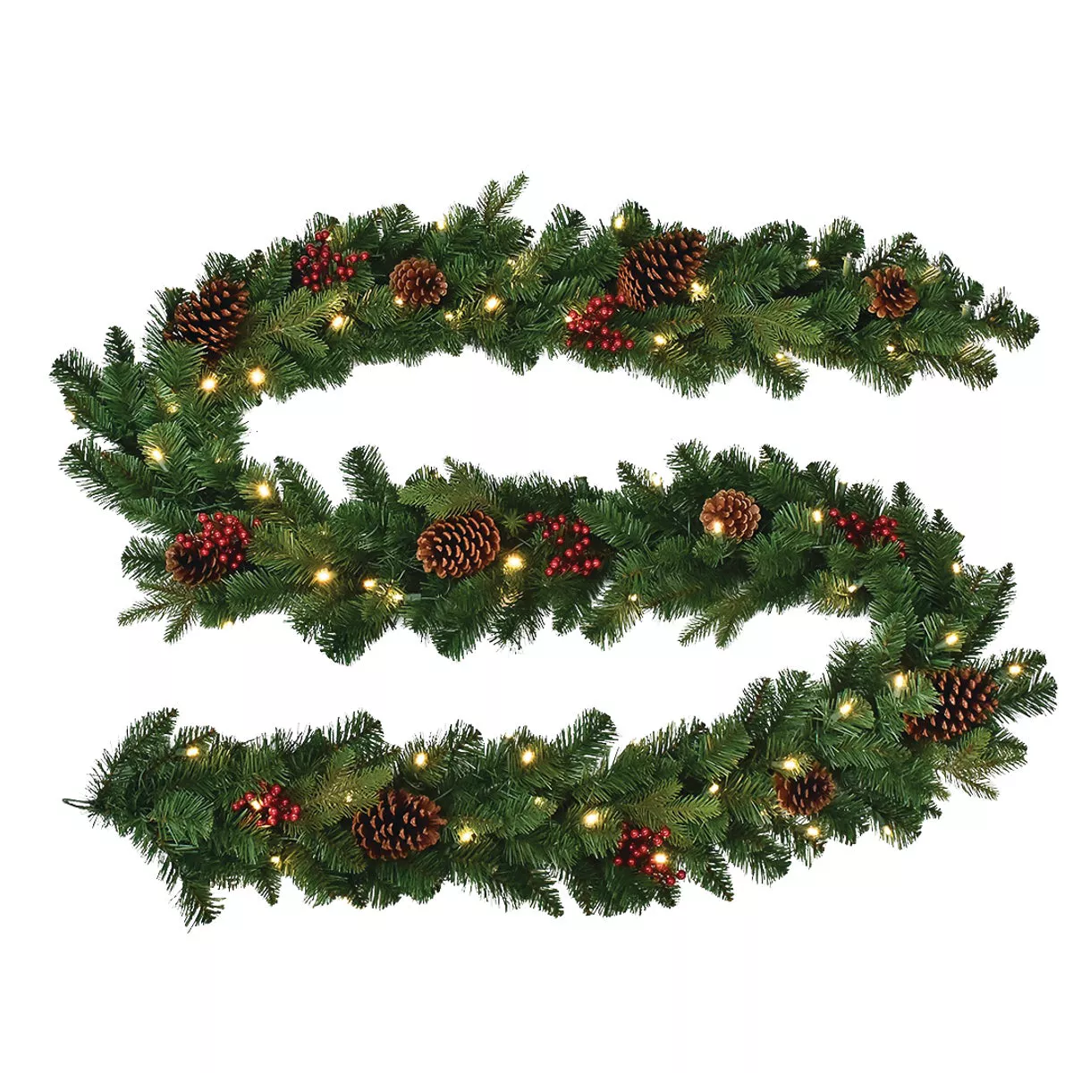 Genevieve 9 Ft. Prelit LED Garland