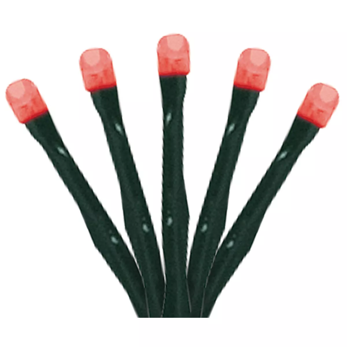 Holiday Wonderland Red 500-Bulb LED Compact Light Set with Dark Green Wire - photo 4