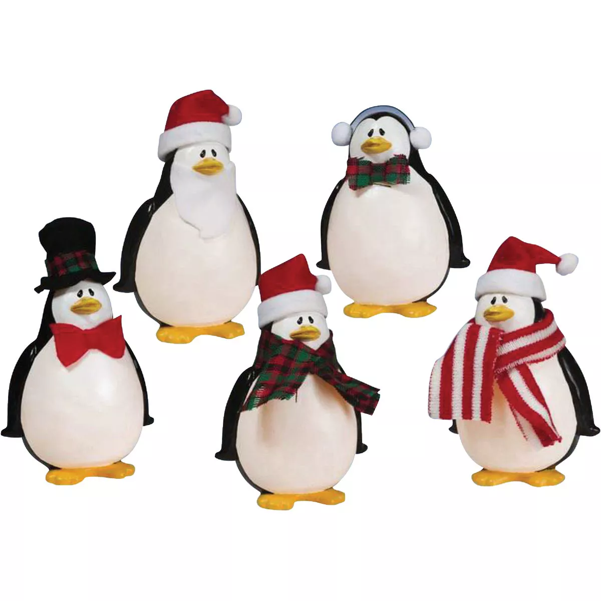 J Hofert 6 In. Incandescent Penguin Pathway Marker Light Set (5 per set)