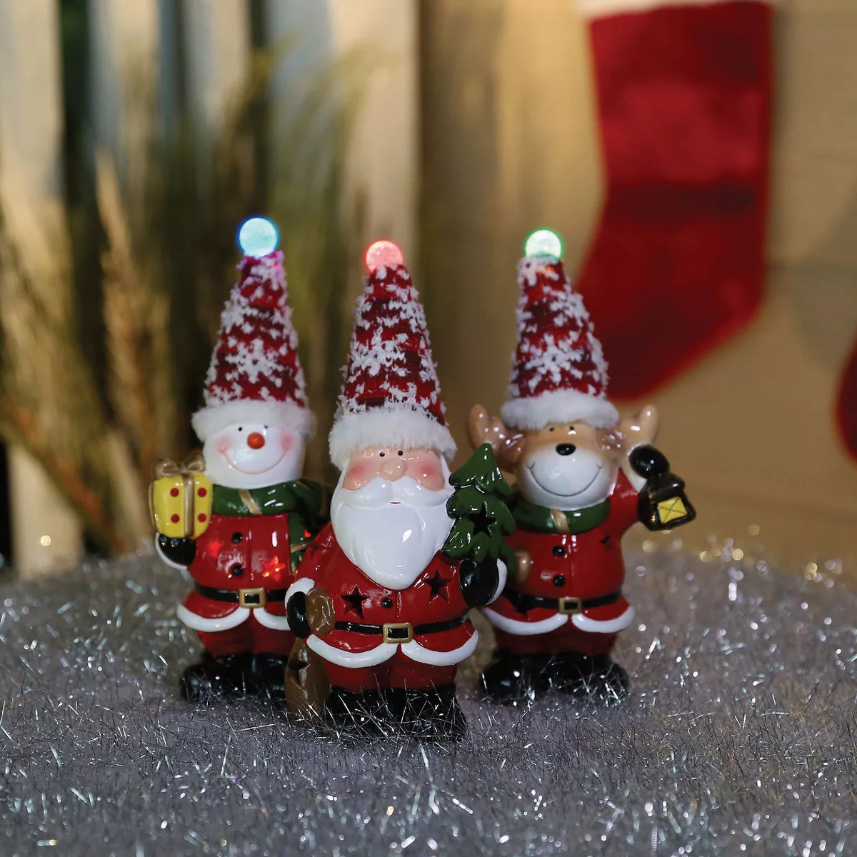 Alpine 9 In. H. Color Changing LED Holiday Figure - photo 3