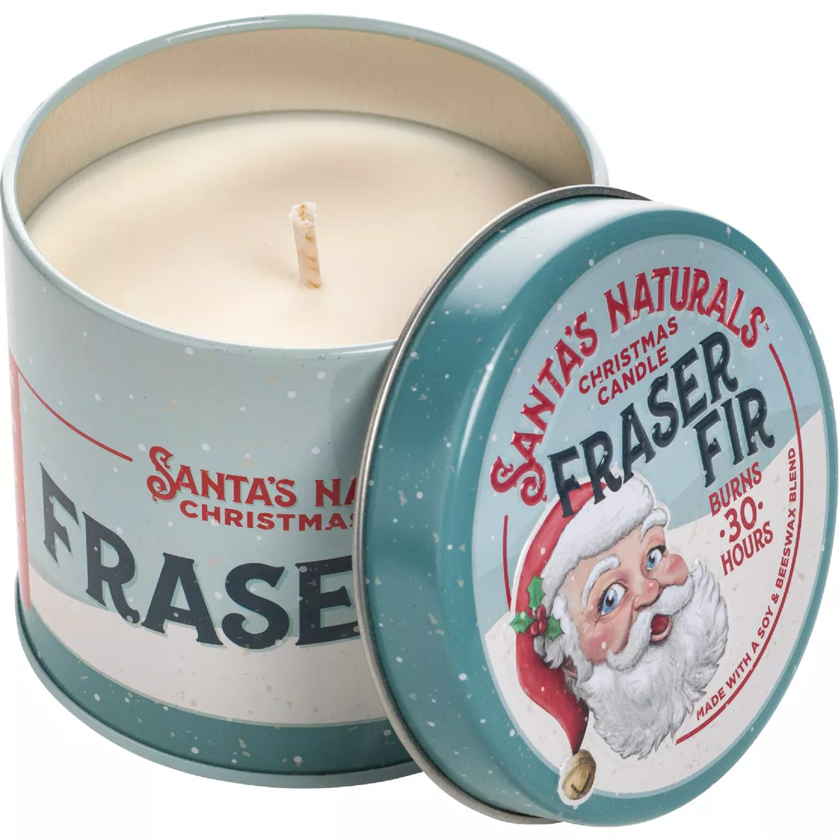 Santa's Naturals 3.5 Oz. Fraser Fir Candle Trio (3-Pack) - photo 2