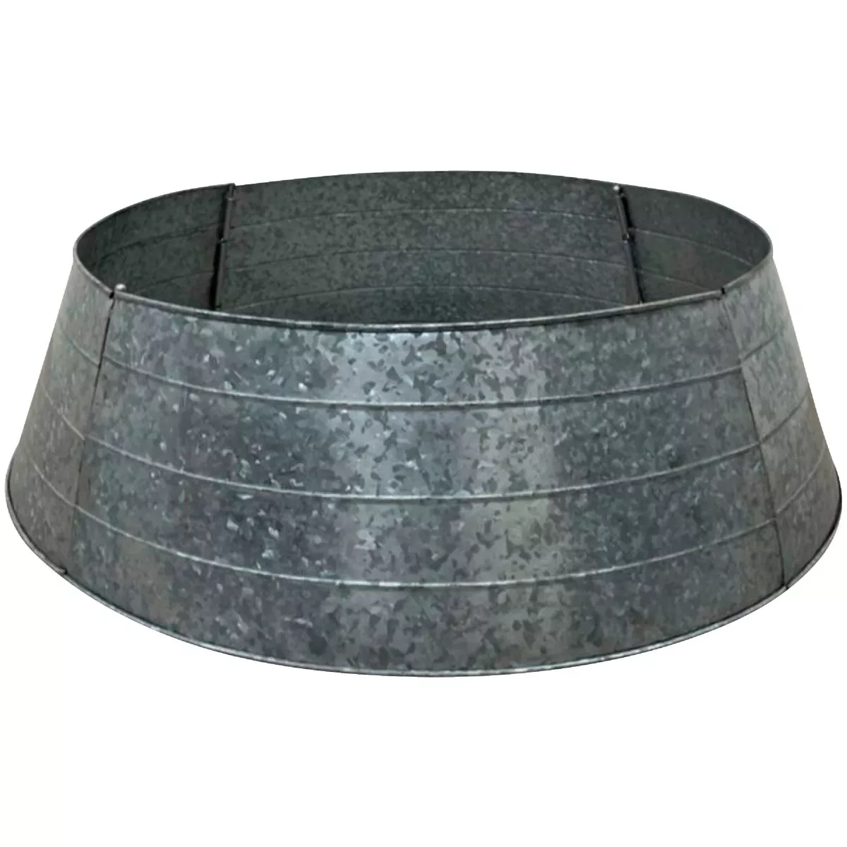 34 In. Dia. Galvanized Metal Christmas Tree Collar