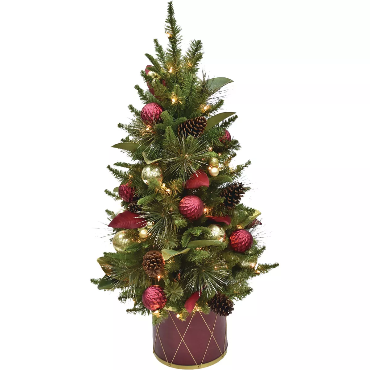 Morgan 4 Ft. Potted Incandescent Specialty Christmas Tree