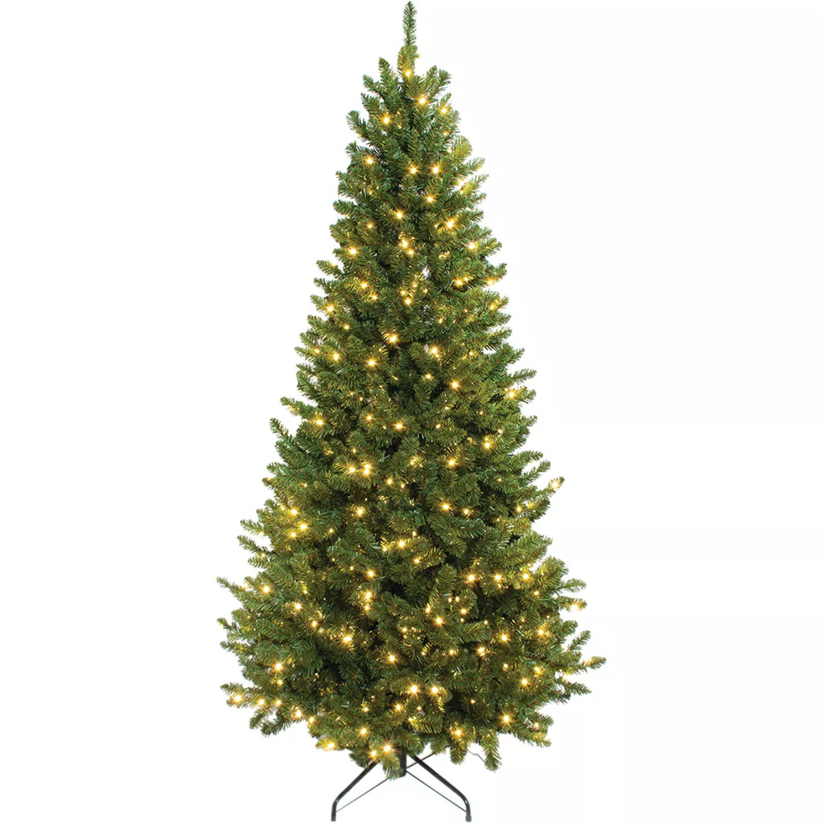 Montana Ridge 7.5 Ft. Pine 500-Bulb Warm White LED Quick Connect Prelit Artificial Christmas Tree