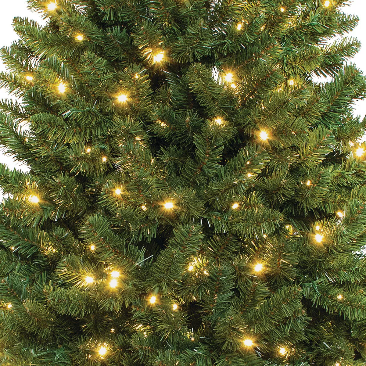 Montana Ridge 7.5 Ft. Pine 500-Bulb Warm White LED Quick Connect Prelit Artificial Christmas Tree - photo 2