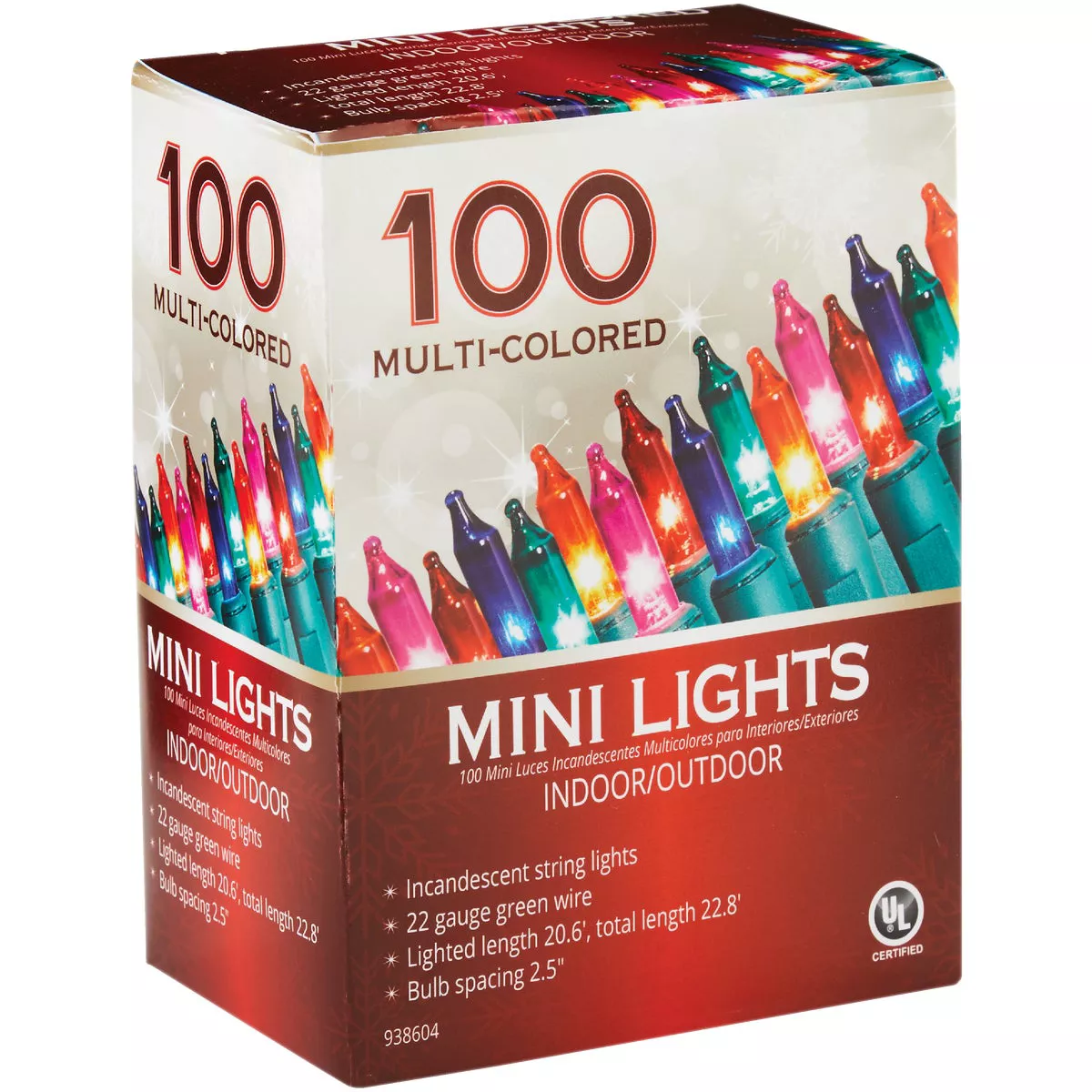 Multi 100-Bulb Mini Incandescent Light Set - photo 2