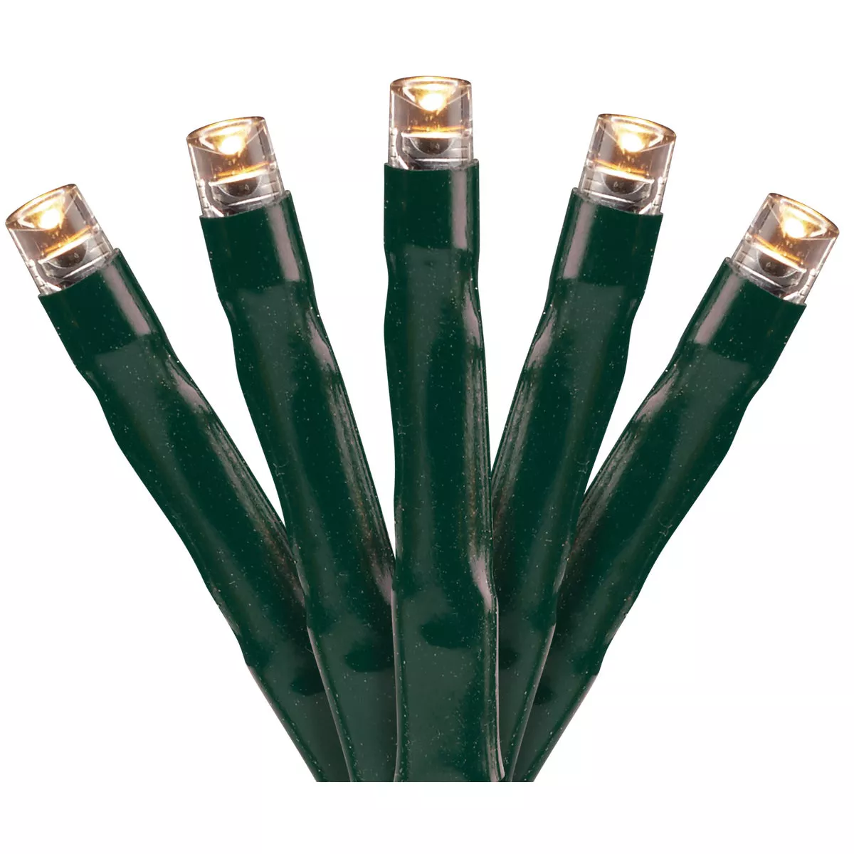 Lumineo Warm Color Changing White/Multi Colored 500-Bulb LED Compact Light Set with Green Wire - photo 3