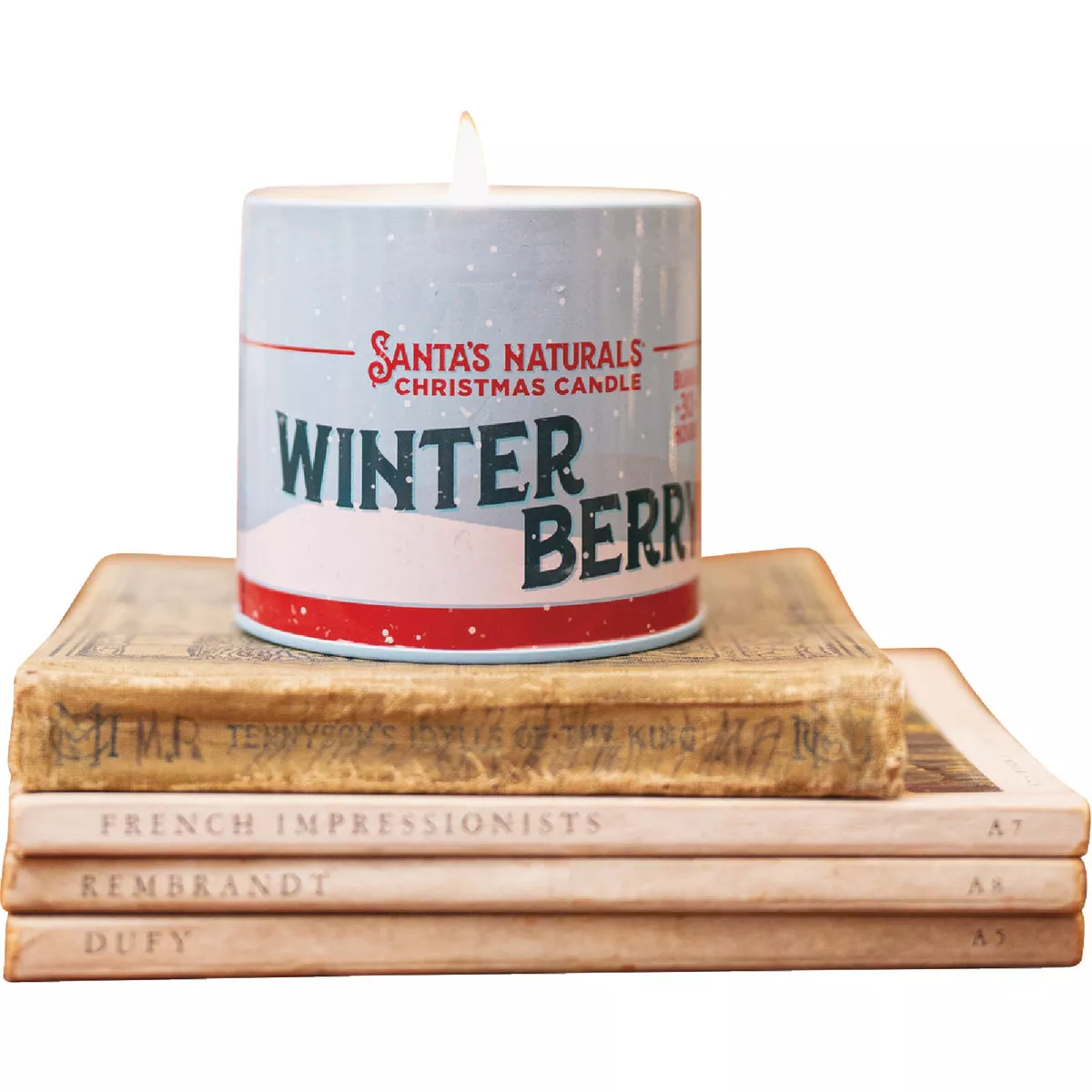 Santa's Naturals 3.5 Oz. Winter Berry Candle Trio (3-Pack) - photo 2