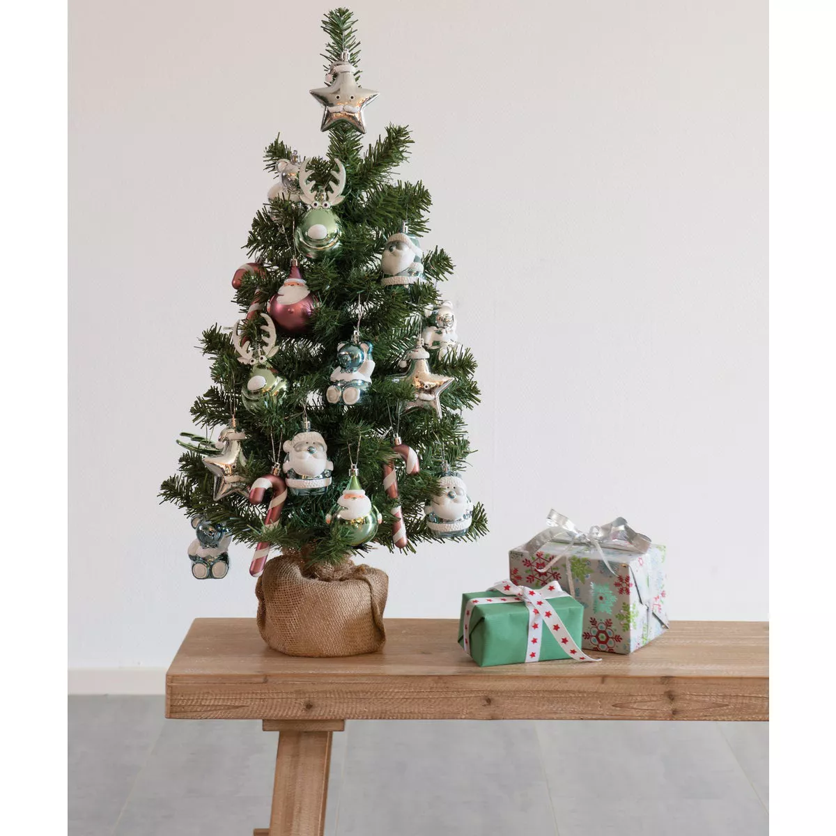 Everlands Imperial 2.5 Ft. Mini Christmas Tree with Multi Colored Ornaments - photo 2