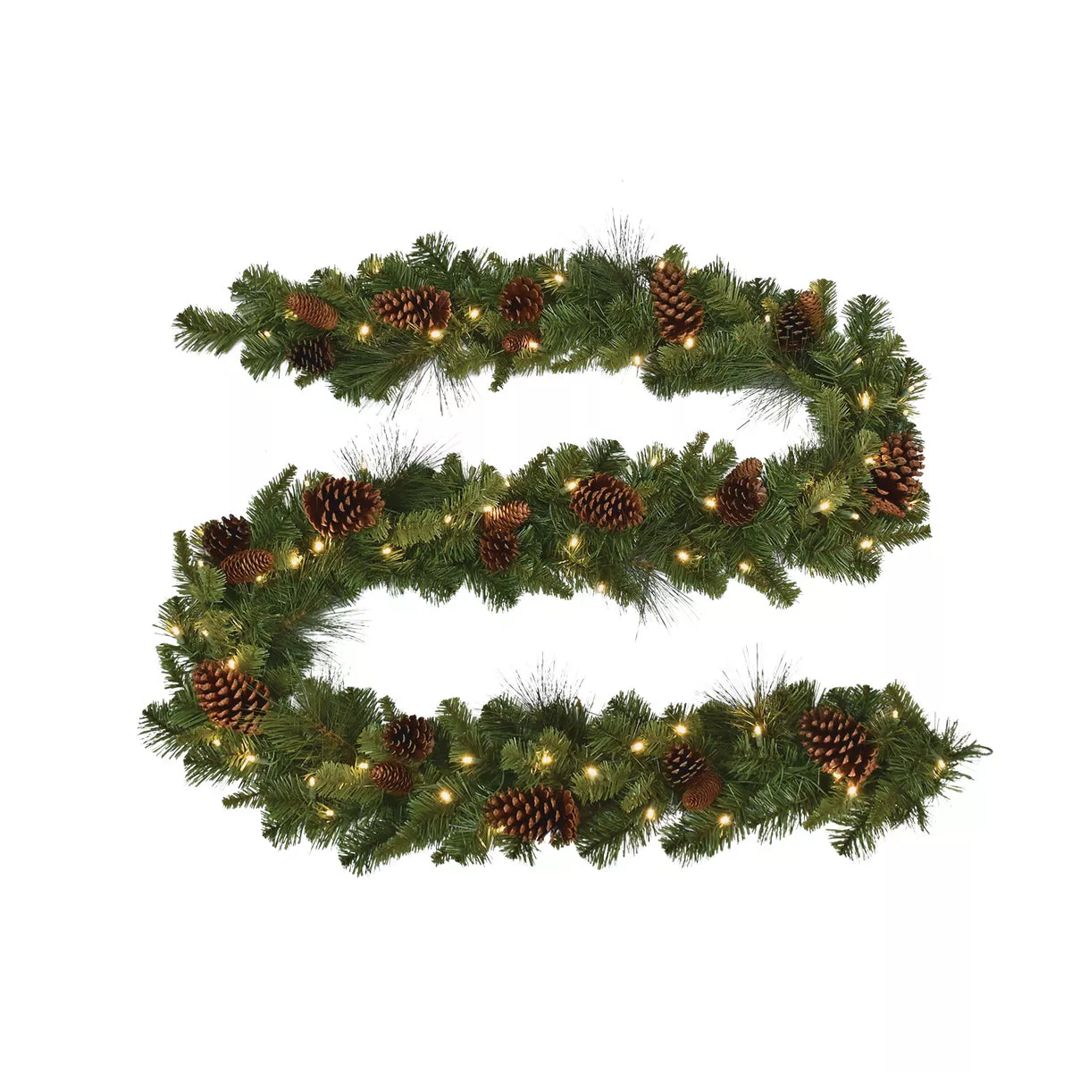 Clayton 9 Ft. Prelit LED Garland