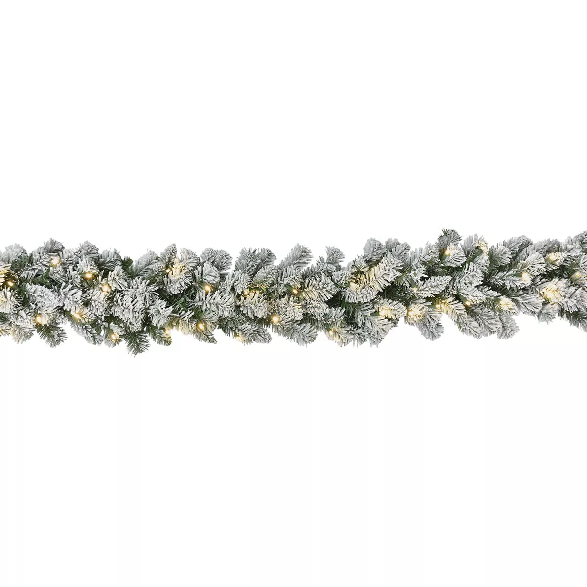 Frosted Montana Ridge 9 Ft. Prelit LED Garland