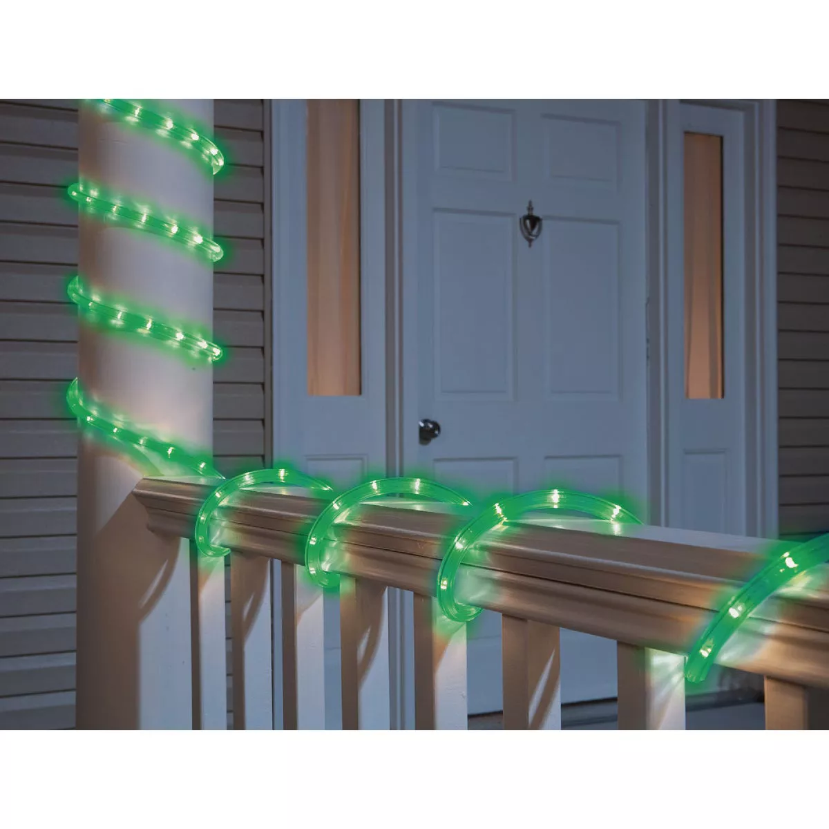Sylvania 9 Ft. Green LED Rope Light Set, 70 Green LEDs