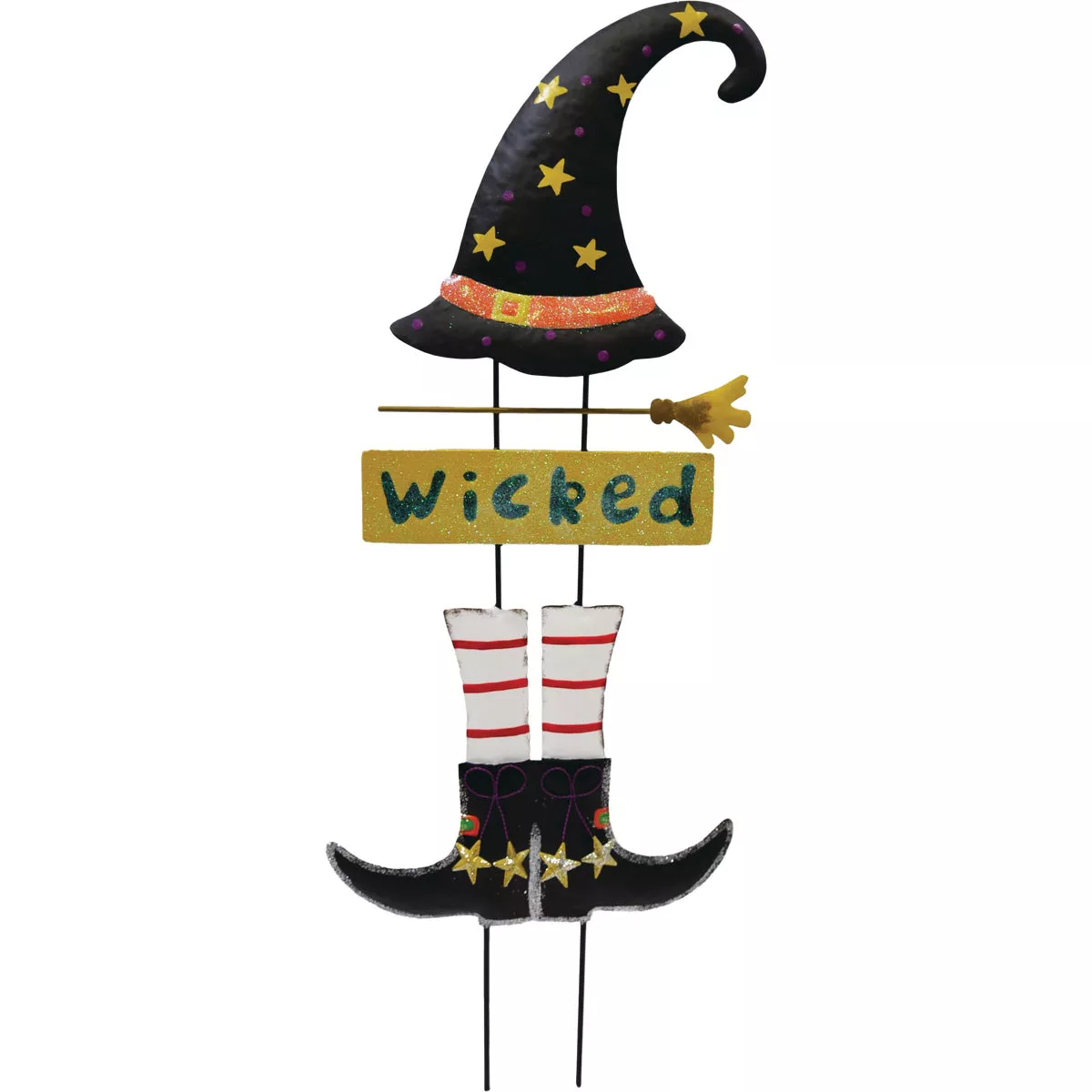 32.5 In. Metal Wicked Halloween Yard Stake