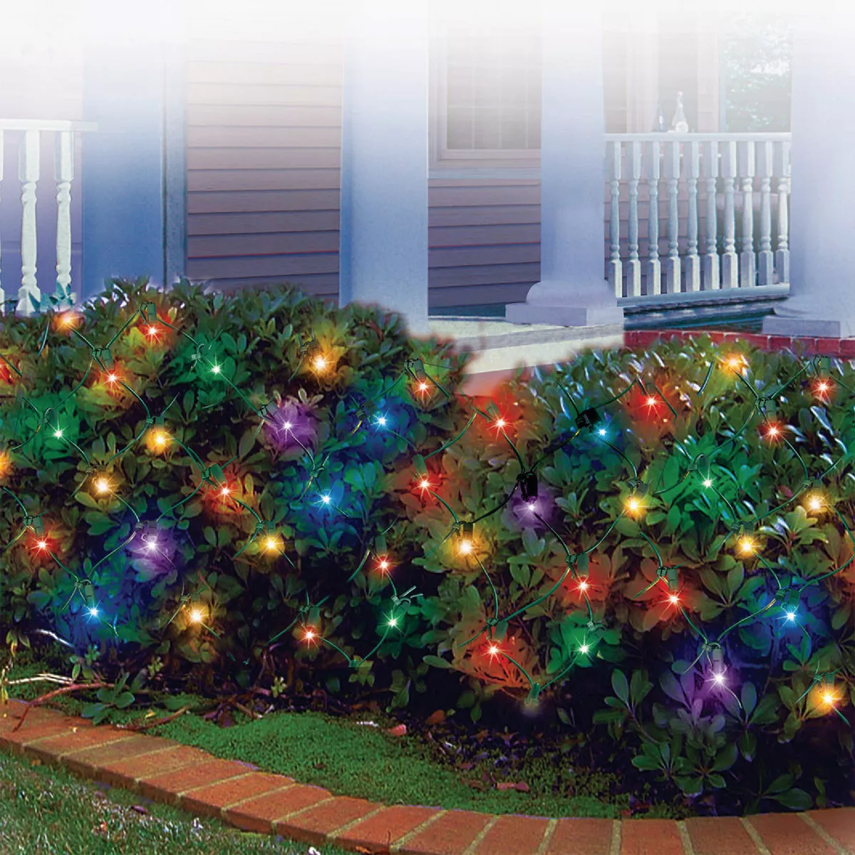 Multi-Color 150-Bulb LED Net Light Set - photo 2