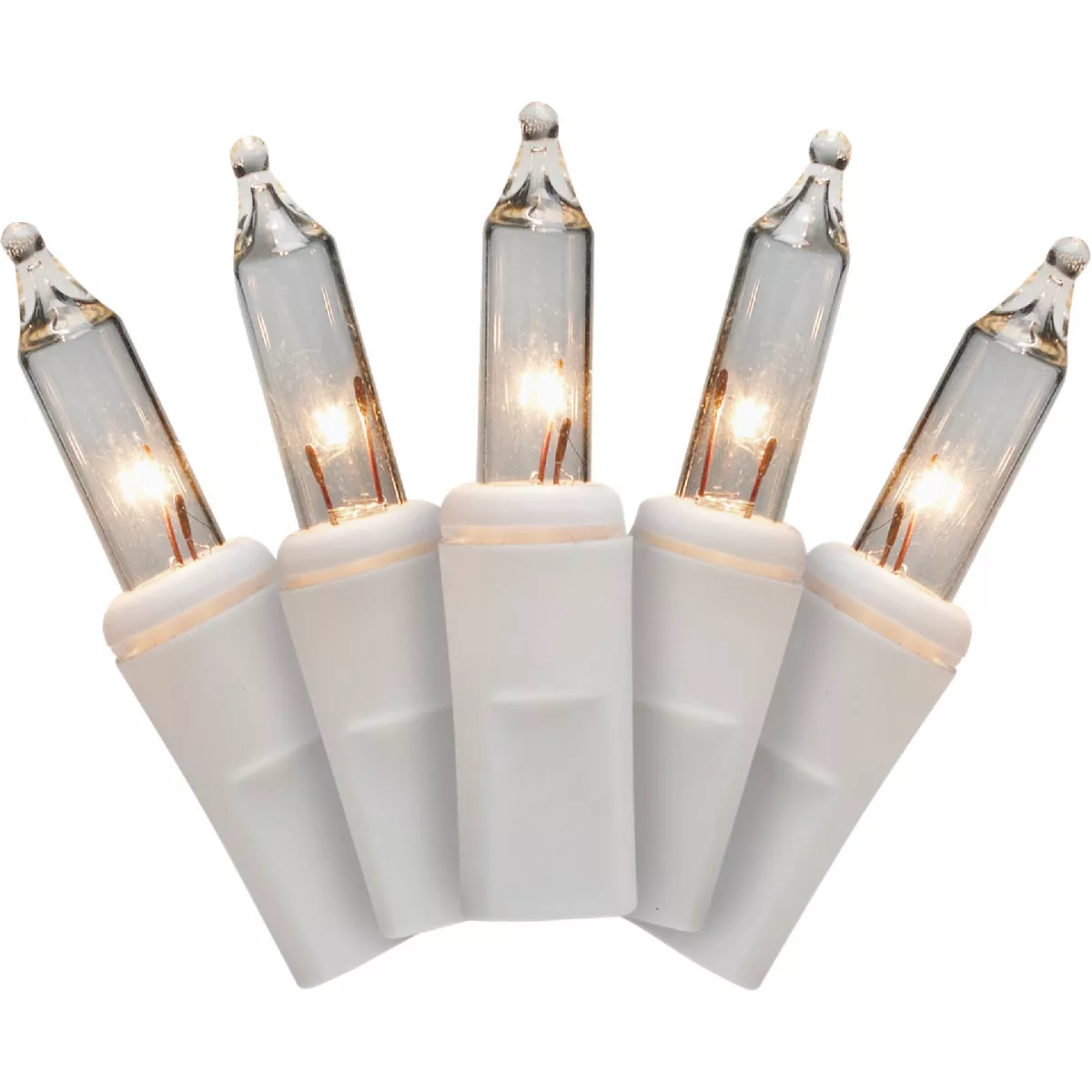 Clear with Warm White 100-Bulb Mini Incandescent Light Set