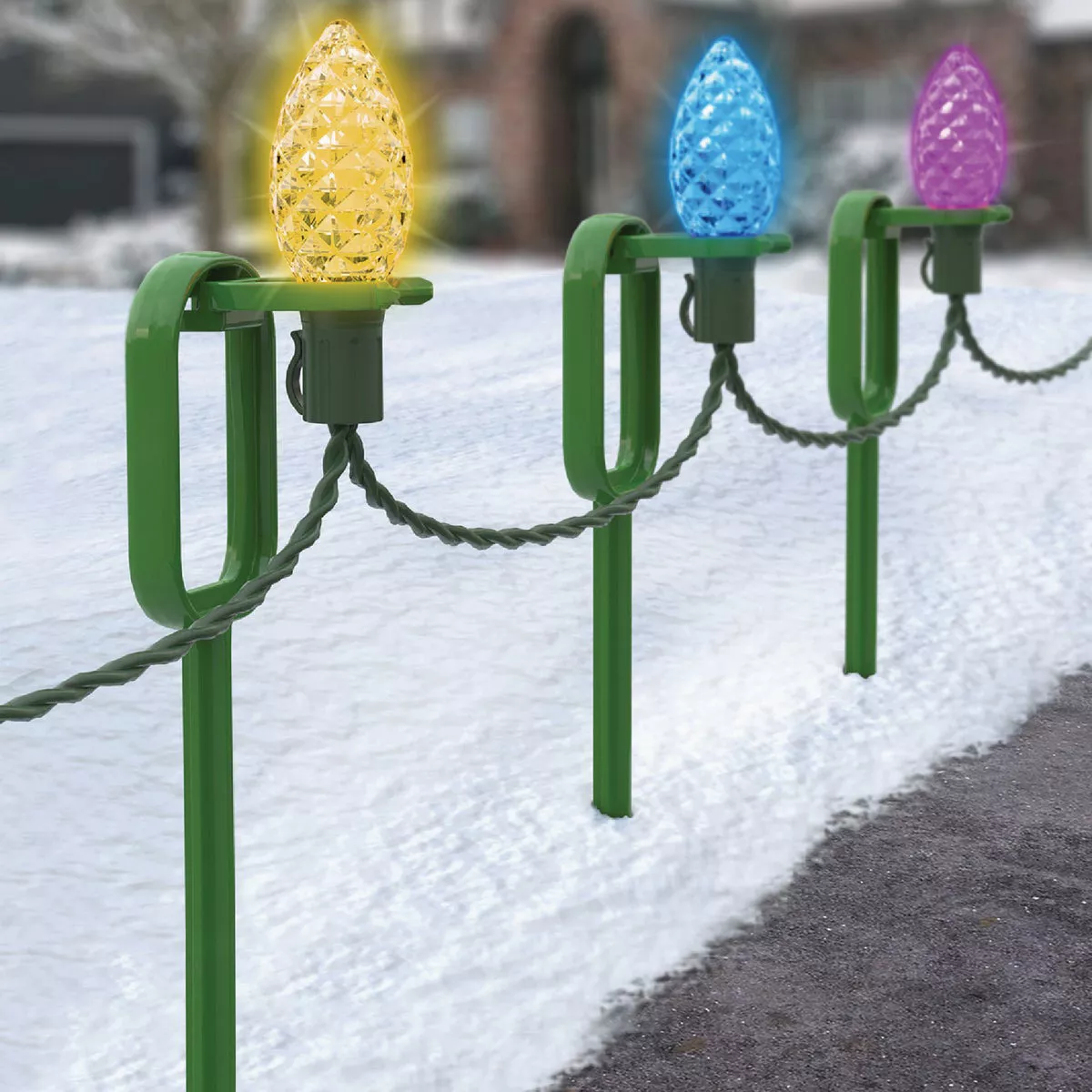 Commercial Christmas Hardware Easy Push 10 In. Light Stakes (25-Pack) - photo 2