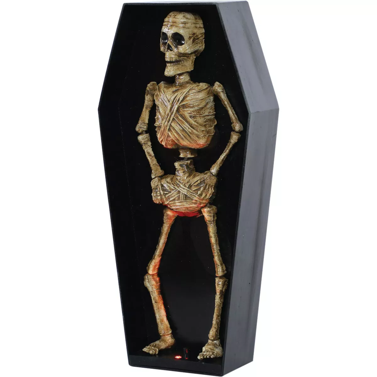 LED Dancing Skeleton in Coffin