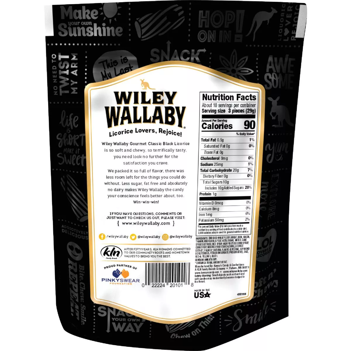 Wiley Wallaby Black Licorice 10 Oz. Candy - photo 2