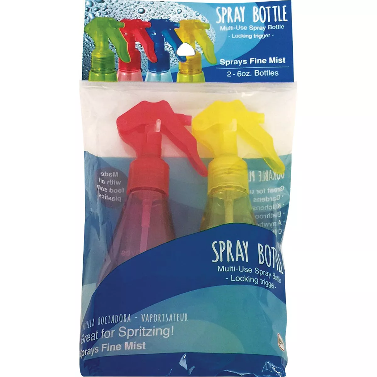 Key & Castle 6 Oz. Plastic Spray Bottle (2-Pack)