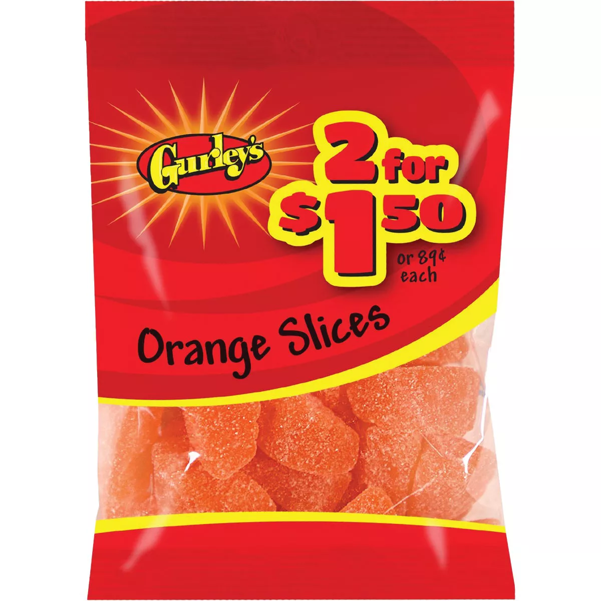 Gurley's 4.5 Oz. Orange Slices