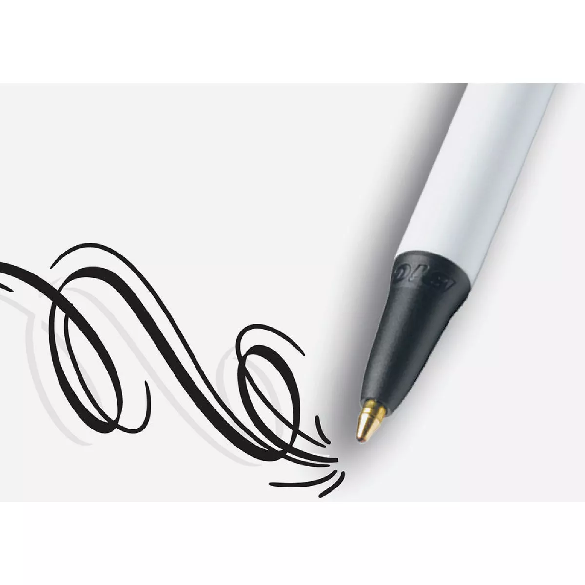 Bic Clic Stic Medium Point Black Retractable Ball Pen (12-Pack) - photo 3