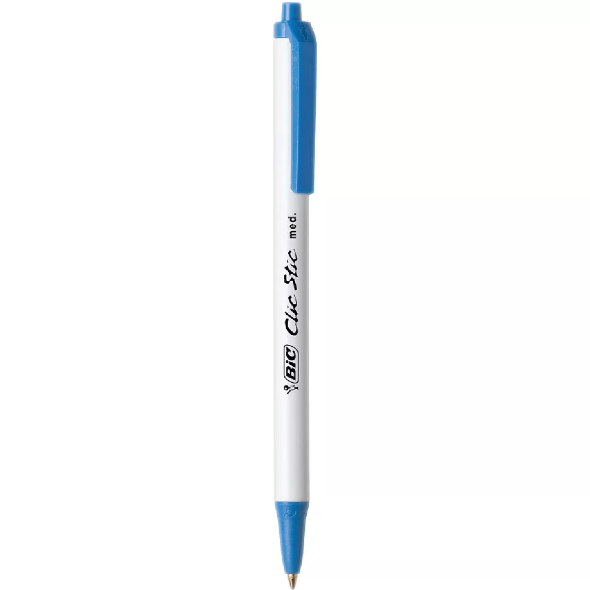 Bic Clic Stic Medium Point Blue Retractable Ball Pen (12-Pack ) - photo 4