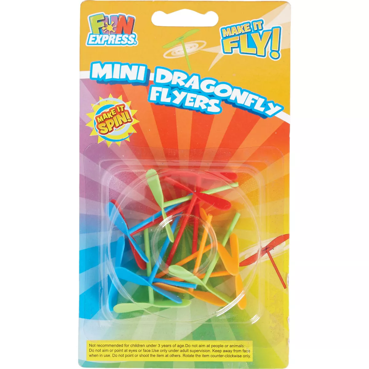 Fun Express Mini Dragonfly Flyers (12-Pack) - photo 2