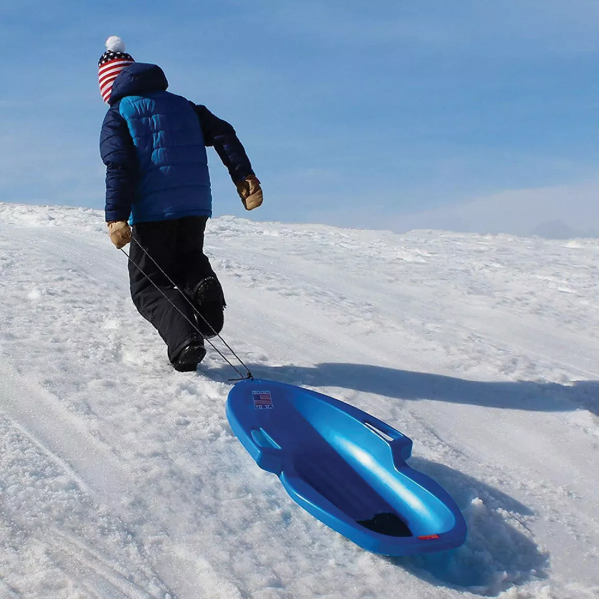 Flexible Flyer Spitfire Polyethylene 39 In. Snow Sled - photo 4
