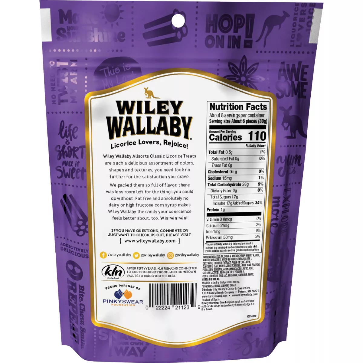 Wiley Wallaby Assorted Licorice Flavors 8 Oz. Candy - photo 2