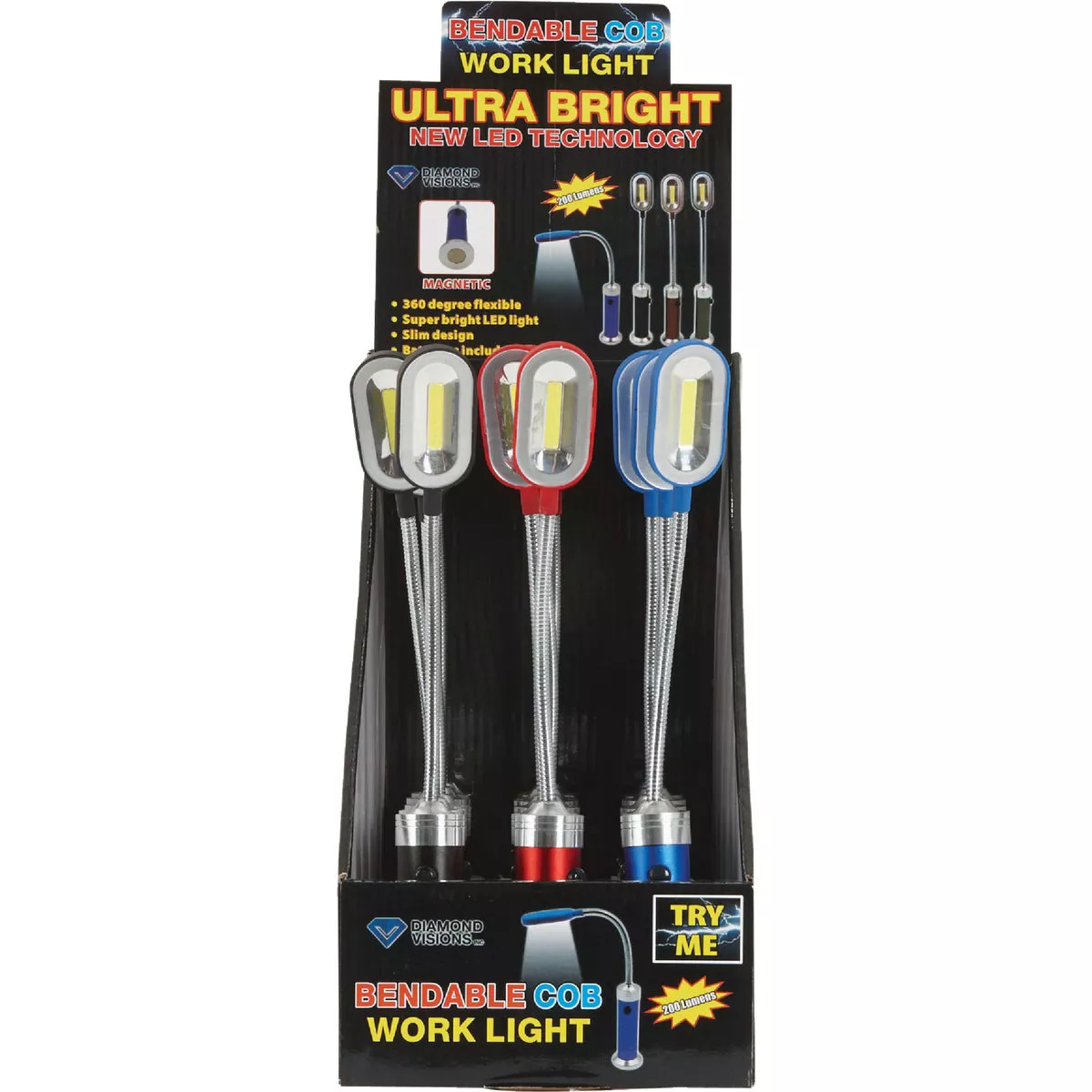 Diamond Visions COB LED Bendable Light | Do it Best