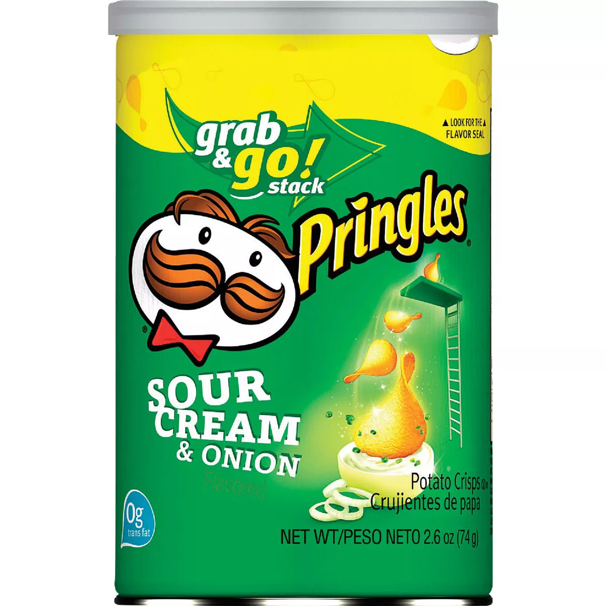 Pringles 2.5 Oz. Sour Cream & Onion Chips