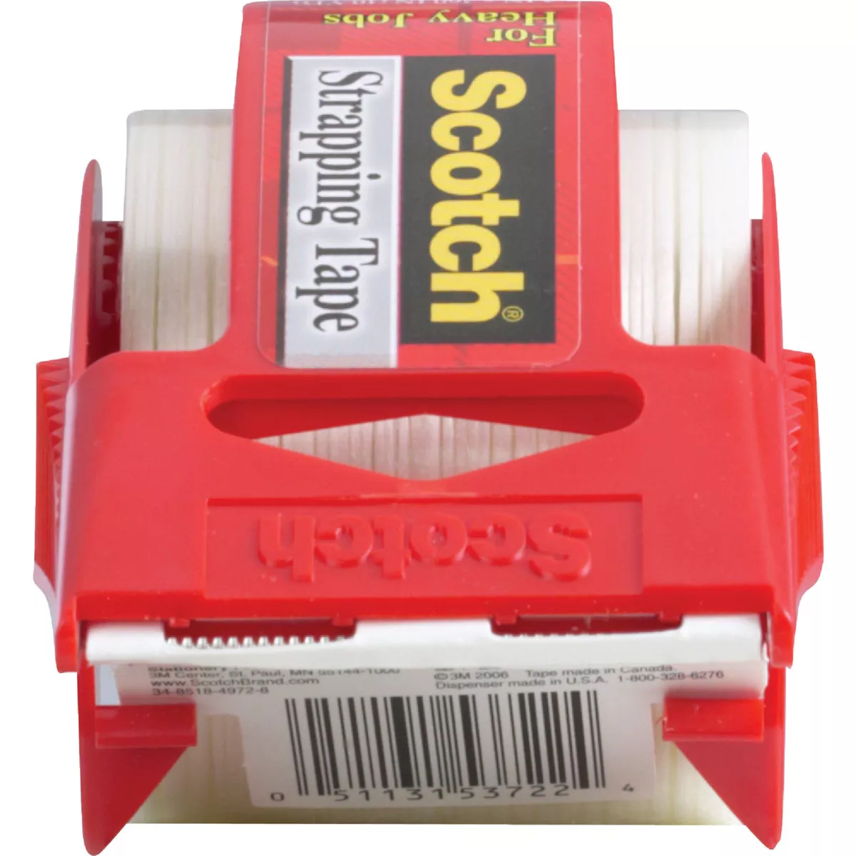 Scotch 2 In. W. x 360 In. L. Heavy-Duty Strapping Tape - photo 2