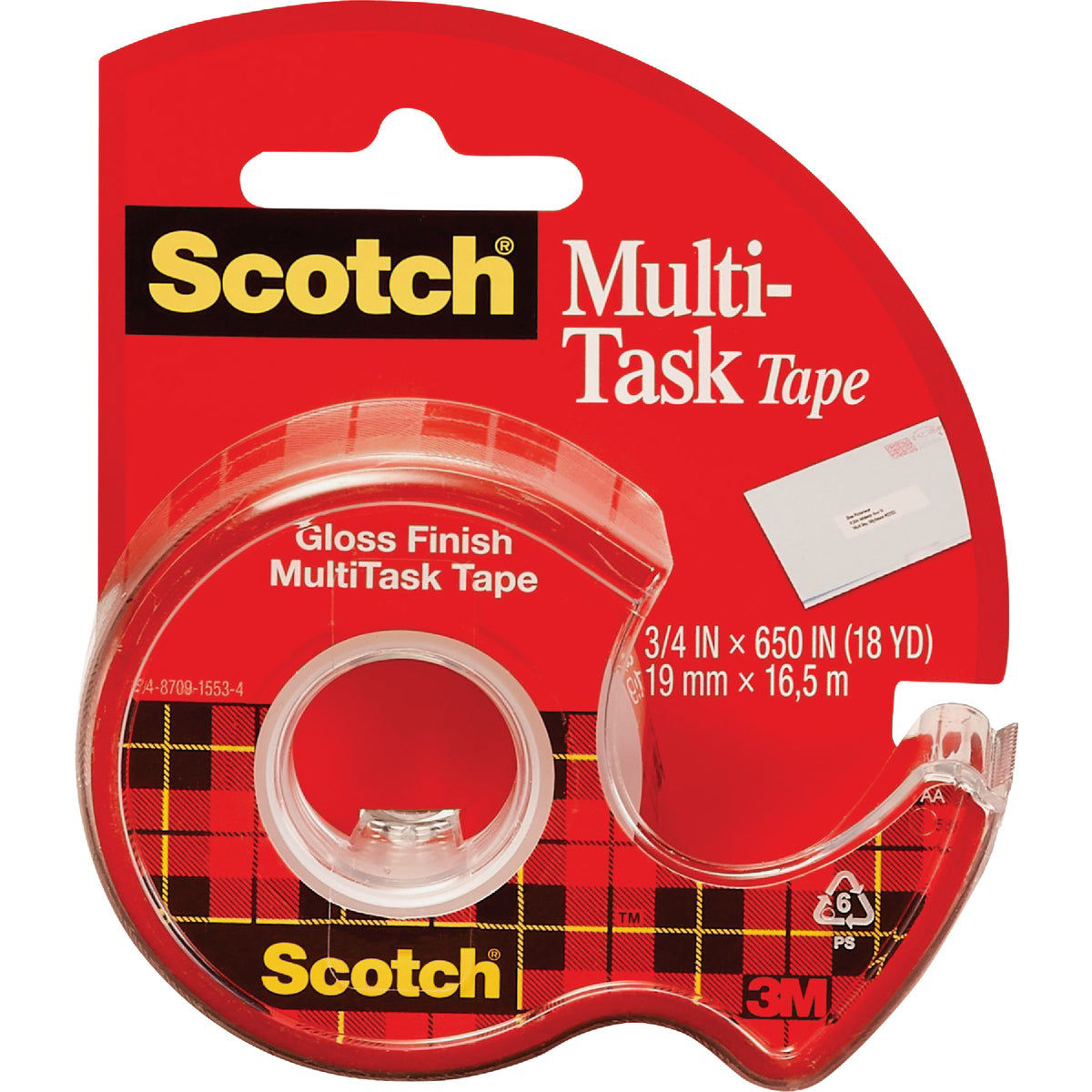 Scotch MultiTask Tape, 3/4 In. x 650 In.