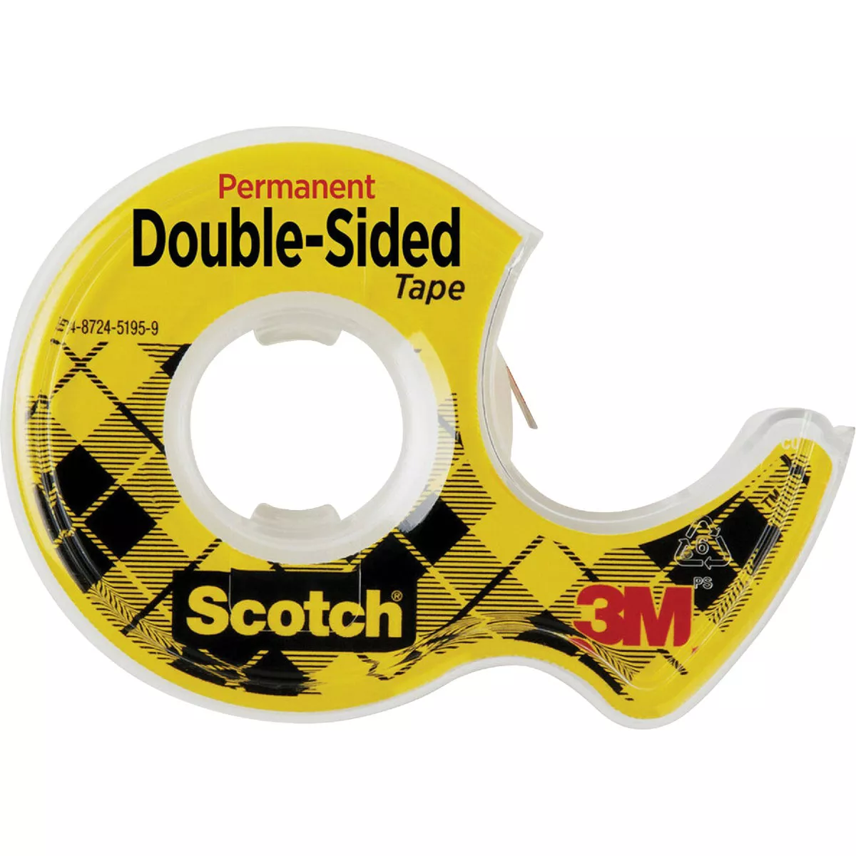 Scotch Permament Double Sided Tape, 1/2 In. x 250 In. - photo 2