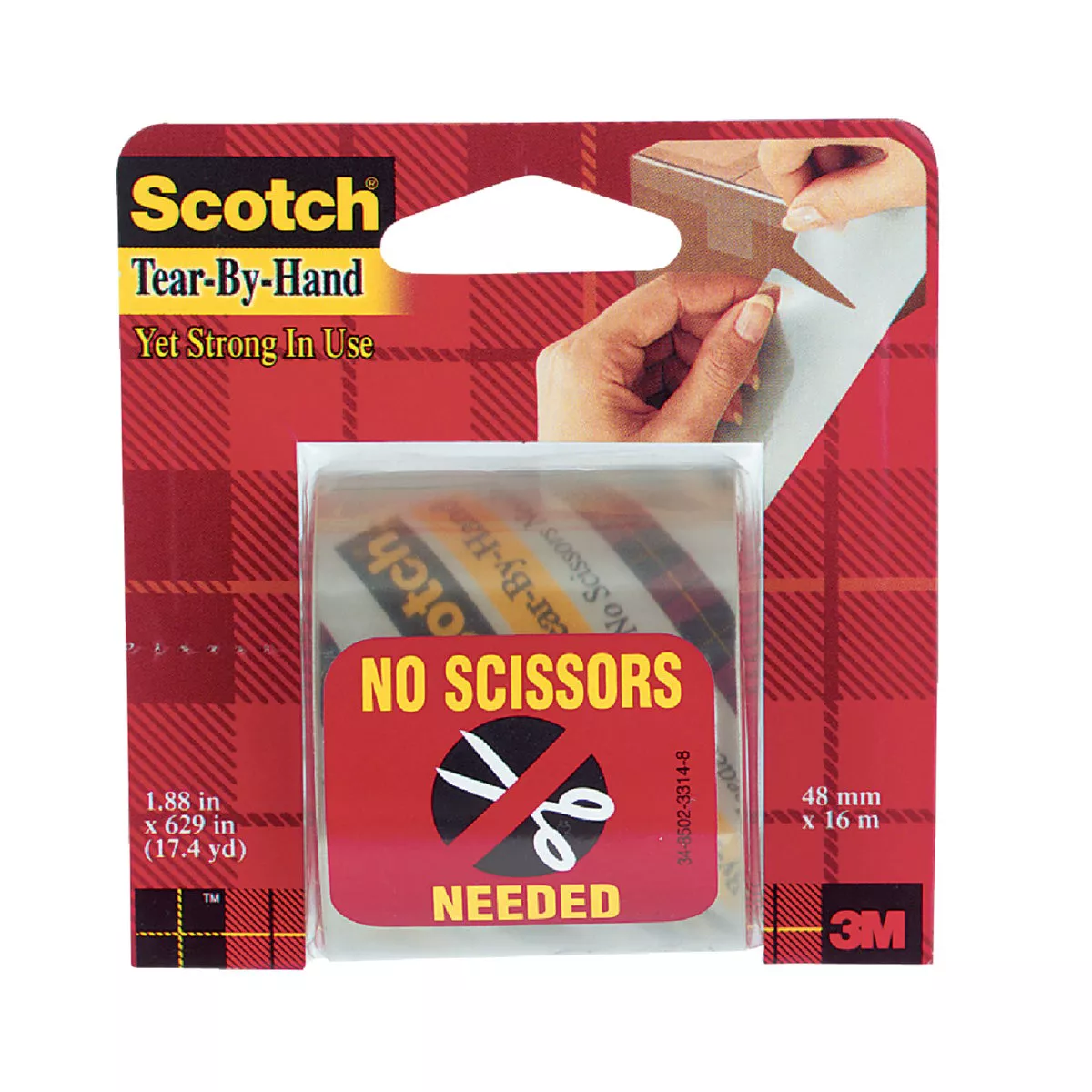 Scotch 2 In. X 17 Yd. Tear by Hand Tape