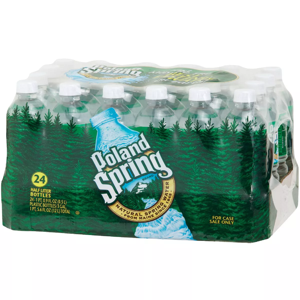 Poland Spring 0.5 Liter Bottled Spring Water Deposit (24-Pack) - photo 2