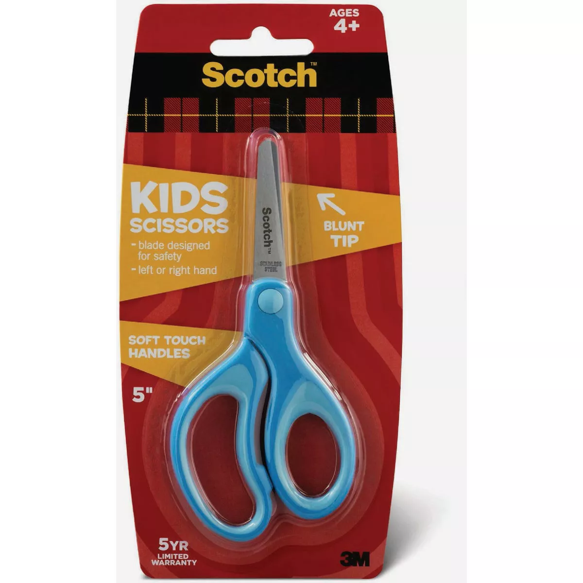 Scotch Kids 5 In. Blunt Tip Soft Grip Scissors - photo 3